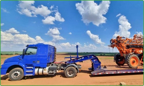 Logística própria e entrega no campo